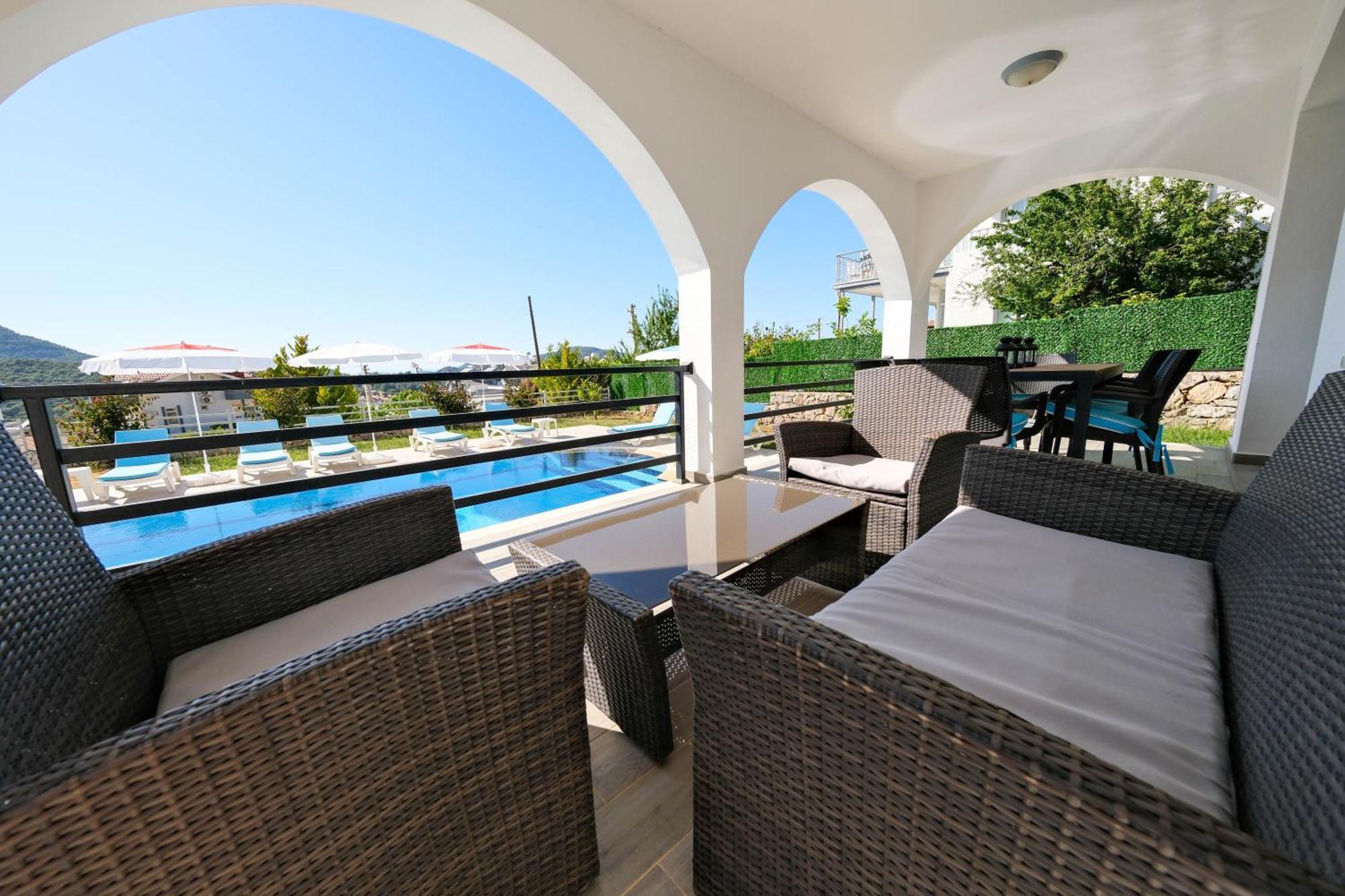 Turquoise Shores Family-Friendly Luxury Villa Hisaronu, Ovacik By Sunworld Villas Fethiye Kültér fotó